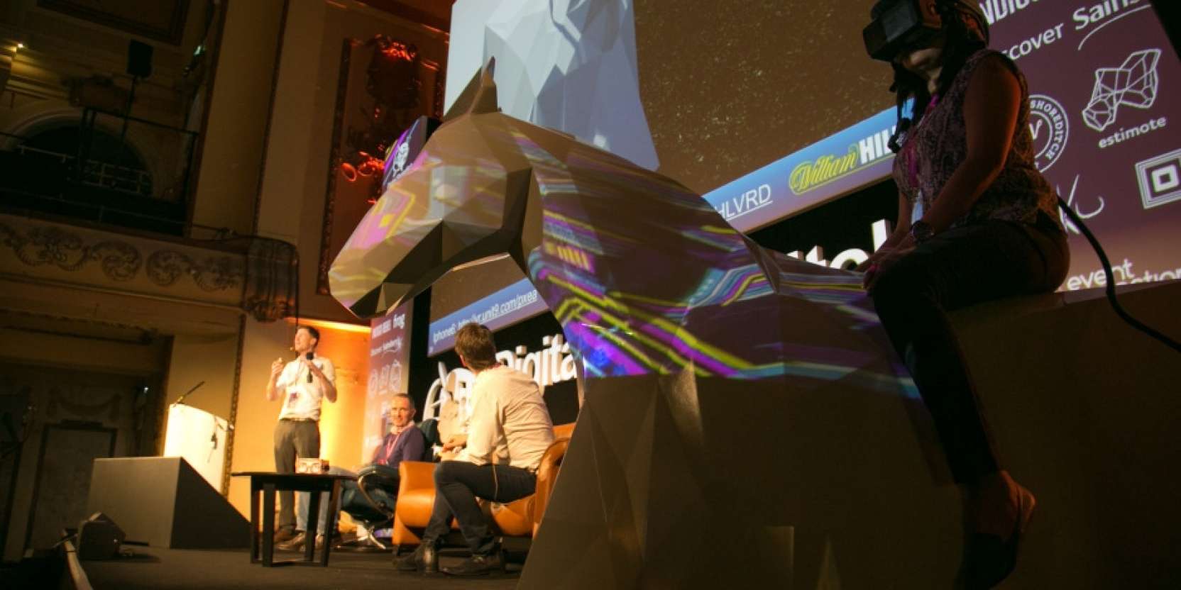 Fibreglass horse prop